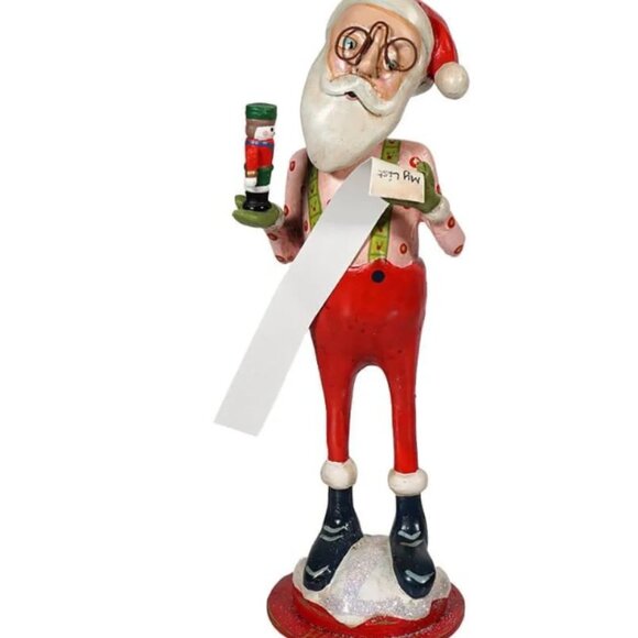 "Checking it Twice" Figurine by Jorge de Rojas - Picture 4 of 7